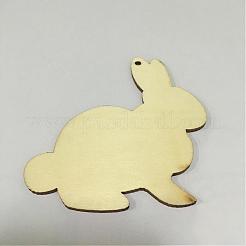 Pendentifs en bois&nbsp;WOOD-WH0002-03
