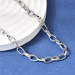 Цепочки-кабале из нержавеющей стали 201 толщиной 4.5 мм&nbsp;NJEW-K302-20P