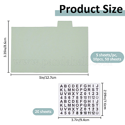 50 лист бумаги для макарон цветные разделители для папок&nbsp;OFST-FH0001-02