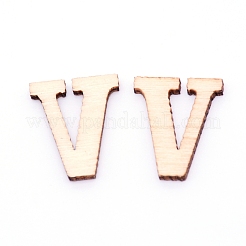 Lettre en bois de cerisier chinois a ~ z&nbsp;DIY-WH0204-31