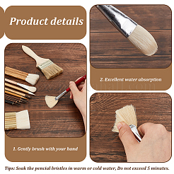 Кисть для глазури керамики TOOL-PH0001-76