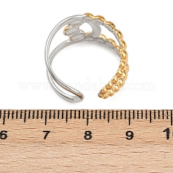 Регулируемые манжеты из нержавеющей стали 304 для женщин&nbsp;LS-RJEW-B135-01GP-10