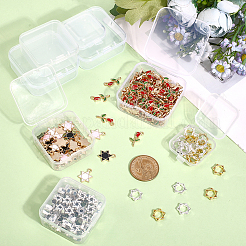 120 шт. 3 пластиковых контейнера для хранения бусин&nbsp;CON-DR0001-07