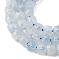 Natürliche Aquamarin Perlen Stränge&nbsp;G-L587-C02-01