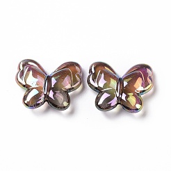 Placcatura uv perline acriliche iridescenti arcobaleno&nbsp;PACR-H001-01