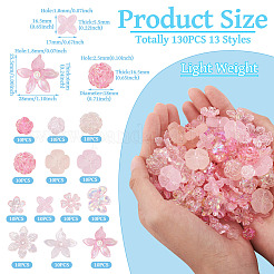 130 pièces 13 styles kits de accessoires de fabrication de bijoux à faire soi-même&nbsp;DIY-TA0014-14