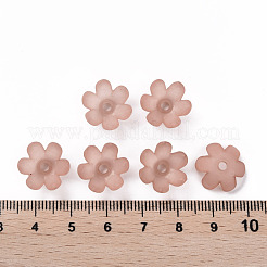 Матовые акриловые колпачки из бисера MACR-S371-07A-763