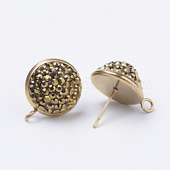 Серьги-гвоздики из полимерной глины EJEW-S198-02