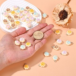 40 шт. 5 цвета непрозрачные подвески из смолы RESI-CJ0002-31