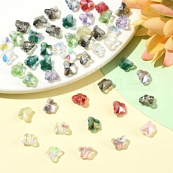 50 шт. Гальванические стеклянные бусины&nbsp;EGLA-YW0005-52