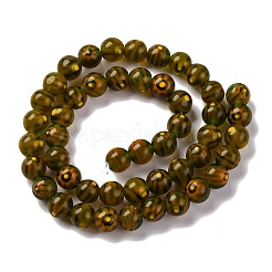 Ручной работы millefiori стеклянные бусины нитки LAMP-G164-05N