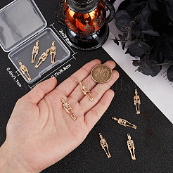 10 шт. латунные подвески на тему Хэллоуина KK-BBC0015-68C