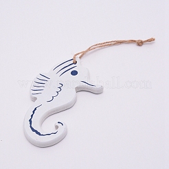 Мдф доска подвесные украшения&nbsp;HJEW-WH0014-20B