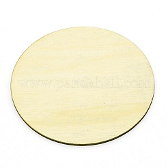 Plaques de jalon de fleurs en bois naturel&nbsp;WOOD-WH0026-01L