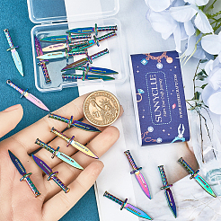 24шт радужные подвески из сплава&nbsp;FIND-SC0009-60