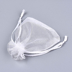 Organza-Geschenktüten mit Kordelzug&nbsp;OP-R016-15x20cm-04