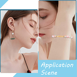 100 шт. акриловые бусины с имитацией рисовых камней&nbsp;OACR-SP0001-66