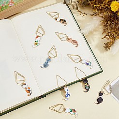 10 шт. скрепки из углеродистой стали&nbsp;AJEW-CP00013