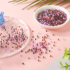 100 г прозрачные стеклянные круглые бусины&nbsp;SEED-TA0001-44B