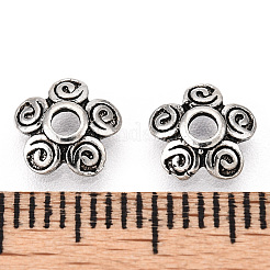 925 серебряная шапочка в тибетском стиле STER-T007-69AS