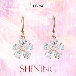 Латунь болтающийся серьги JE803A