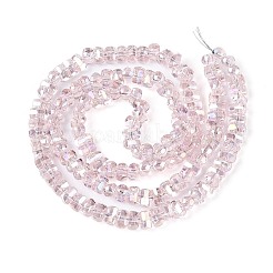 Гальванизируйте прозрачное стекло бисер нитей EGLA-N022-09A-B10