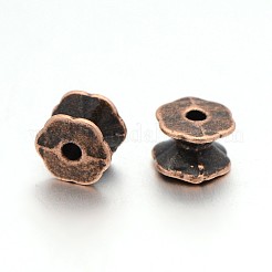 Тибетский стиль двусторонние шапки из бисера&nbsp;LS-X-RLF9831Y-NF