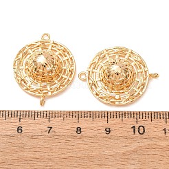 Verbindungsstücke für Strohhut-Anhänger aus Messing&nbsp;CU-K002-24G