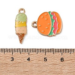 Pendentifs d'émail en alliage&nbsp;FIND-C085-04B-G