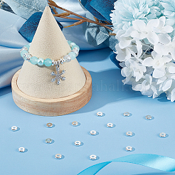 100 шт. Латунные дистанционные бусины&nbsp;KK-BBC0010-65