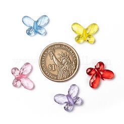 Прозрачные акриловые бусины X-TACR-R13-M