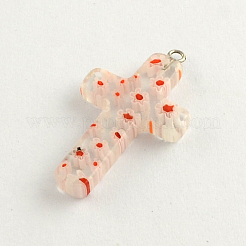 Стеклянные подвески миллефиори LK-R005-11