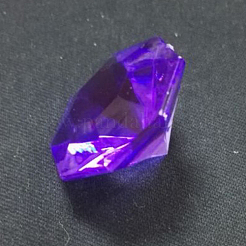 Акриловый горный хрусталь обратил назад кабошоны GACR-WH0001-01E