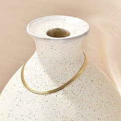 Браслет из нержавеющей стали 304 с цепочками в елочку для мужчин и женщин&nbsp;LS-BJEW-D450-01G-03