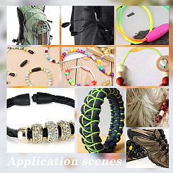 1 рулон нейлонового атласного шнура с плетением «раттейл» NWIR-PH0002-13A