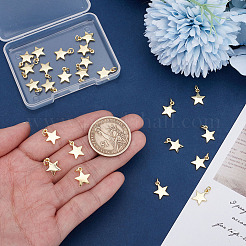 24 pièces pendentifs en laiton&nbsp;KK-GO0002-26