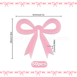 50шт акриловые подвески для бокалов&nbsp;DIY-HY0003-17