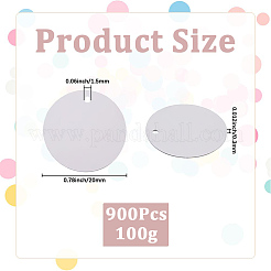 100 g PVC-Pailletten-Anhänger&nbsp;PVC-CY0001-09B