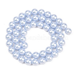Milchglas Perlen Stränge&nbsp;GLAA-A044-08A-07