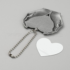 Кулон с сублимационной заготовкой из цинкового сплава AJEW-WH0324-20P