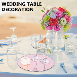 Verspiegelte Acryl-Präsentationstabletts für Hochzeiten&nbsp;ODIS-WH0086-212