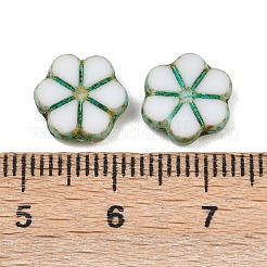 Чешские прессованные стеклянные бусины GLAA-I061-01A