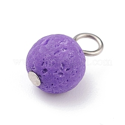 Кулоны из натуральной лавы PALLOY-JF01076