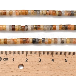 Природные сумасшедший агат бисер нитей G-Z110-A22-2x4mm