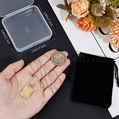 1 шт. латунные подвески&nbsp;NJEW-BBC0001-18S