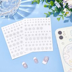 Selbstklebende Gesichts-Glitzeraufkleber aus Kunststoff für Frauen zum Schminken&nbsp;DIY-OC0009-95B