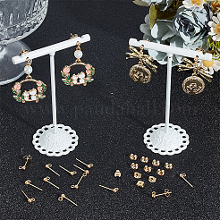 50 шт. фурнитура для сережек-гвоздиков с круглым шарообразным штифтом из нержавеющей стали 304 STAS-BBC0004-78