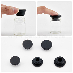 30 шт. 5 стили силиконовых заглушек для отверстий AJEW-GF0011-63D