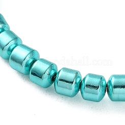 Гальванические нити из синтетических немагнитных гематитовых бусин G-C248-C01-4mm-02