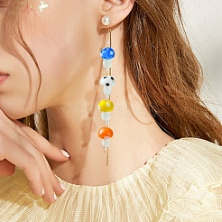 20шт 5 цвета грибы бусины лэмпворк ручной работы нити LAMP-YW0001-23